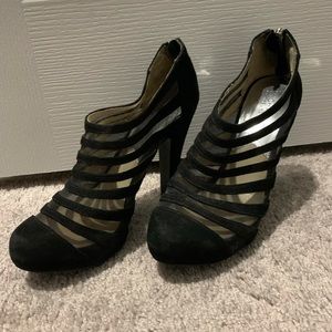 Sexy black Michael Kors heels size 10
